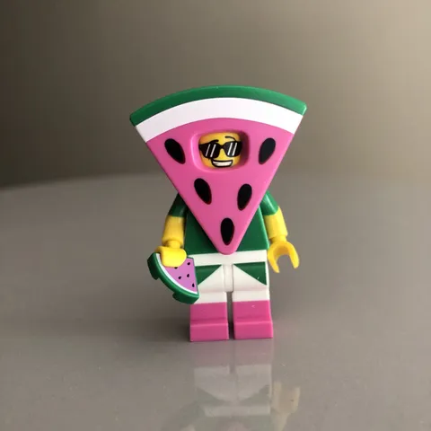Lego Watermelon Dude Minifigure Lego Movie 2 Collectible 71023