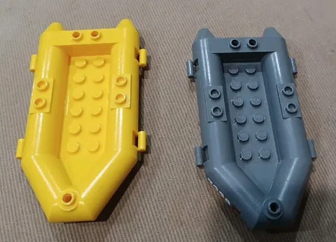 LEGO Dark Gray & Yellow Small Boat Rafts 30086c01 
