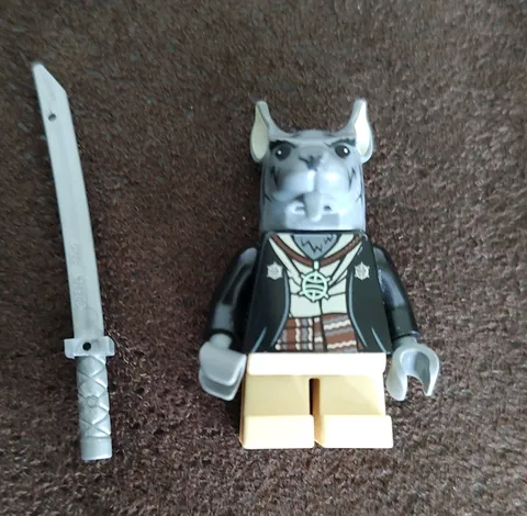 Lego Splinter Black Jacket Teenage Mutant Ninja Turtles Minifigure 