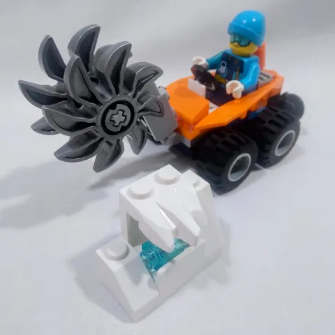 🔥LEGO City 30360 Arctic Ice Saw 100% Complete ~ No box or instructions
