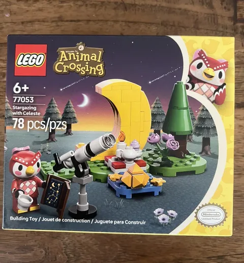 LEGO Animal Crossing Stargazing with Celeste 77053 Toy 78pc