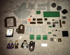 Vintage Harry Potter Lego Pieces And Figures. 50 Pieces Assorted.