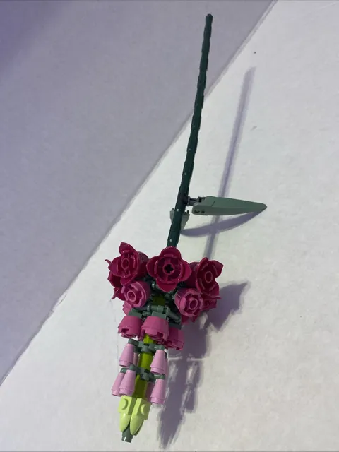 LEGO Snap Dragon Straight Botanical Flower from Set 10280 Individual Flower Only