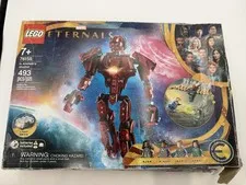 Lego Set Marvel Eternals In Arishem’s Shadow 76155 493 PCs Box Damage