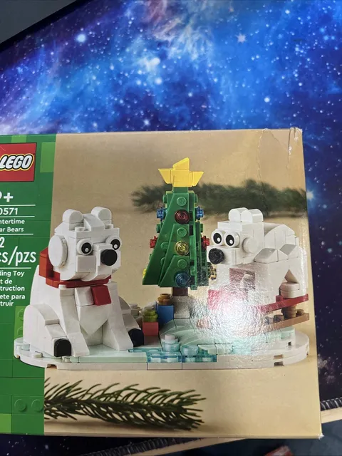 LEGO Wintertime Polar Bears 40571 christmas gift toy box tree holiday seasonal