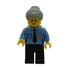 LEGO The Lego Movie Emmet Ma Cop Minifigure 70809 Woman Police Officer Minifig
