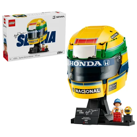PRE-ORDER - LEGO Editions Formula 1: Ayrton Senna Helmet (43024)