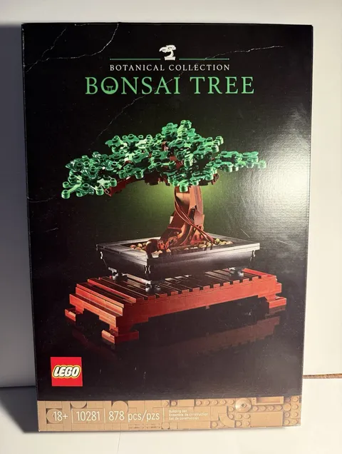 LEGO Botanical Collection Bonsai Tree 10281 Set 878 pcs Brick Separator 18+