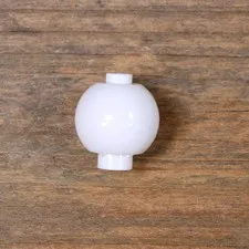 LEGO White Brick, Round 2 x 2 Sphere with Stud Part 20953 37837 Qty 1