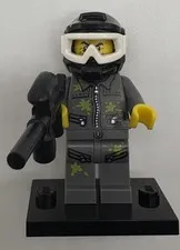 Paintball Player Series 10 gun Helmet Mask LEGO® Minifigure Mini Figure 