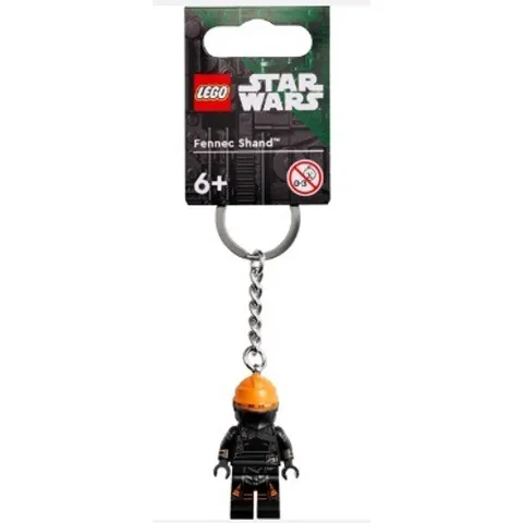 LEGO Keychain Unisex OS Black New Star Wars Fennec Shand Minifigure 854245