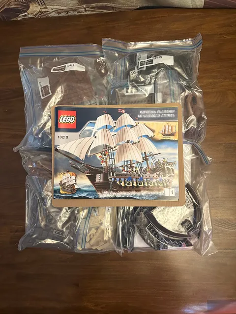LEGO Creator Expert: Imperial Flagship (10210) USED 100% Complete NO BOX 2010!