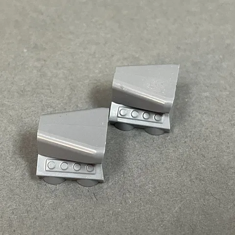 Lego 50943 Dark Blue Gray Replacement Parts Pieces Lot of 2