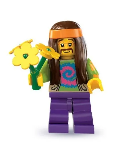 LEGO Hippie Minifigure 8831 Series 7 New Sealed