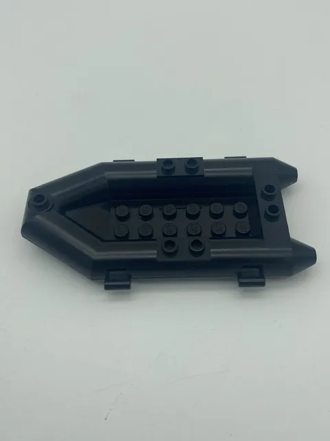 Lego Black Small Rubber Raft Boat For Minifigures Part 30086