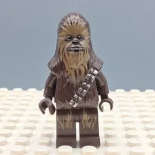 Lego Star Wars: Chewbacca - Dark Brown, Medium Nougat Face Minifigure sw1253