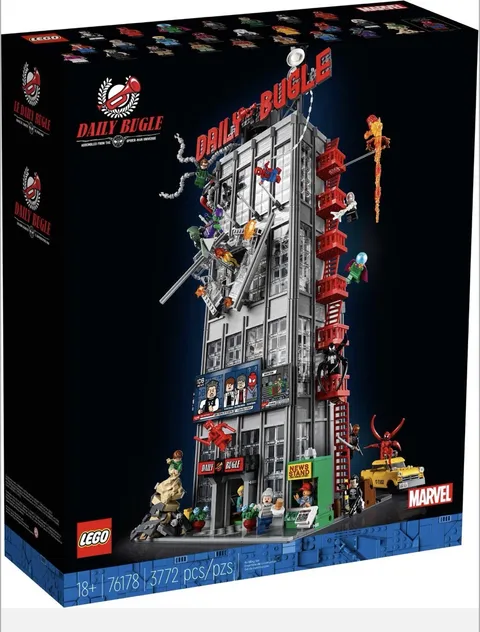 LEGO Marvel Daily Bugle 76178 Complete Set 3772 Pieces Ages 18+