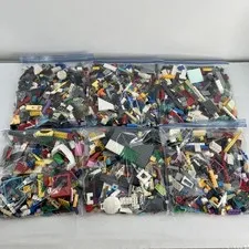 LEGO Bulk Lot of ~6 Pounds Bricks Parts and Pieces Genuine Lego Assortment