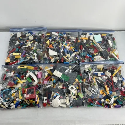LEGO Bulk Lot of ~6 Pounds Bricks Parts and Pieces Genuine Lego Assortment