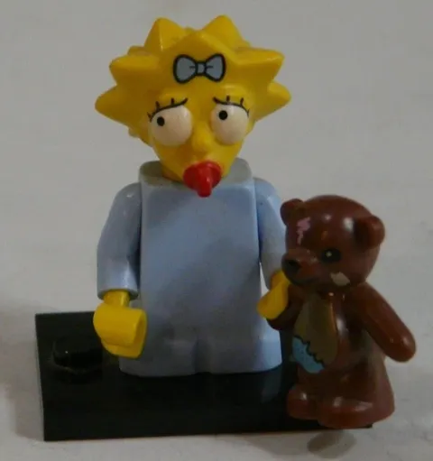 Lego Minifigure Maggie Simpson The Simpsons Series 1 Collectible Figure (71005)