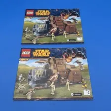 LEGO Star Wars MTT Trade Federation (75058) Instruction Manuals Only