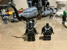 LEGO Ninjago Omega Oni minifigure and partially complete Oni warrior fig 853866