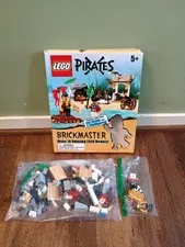 Lego Pirates Brickmaster Hardcover Book COMPLETE With Minifigures