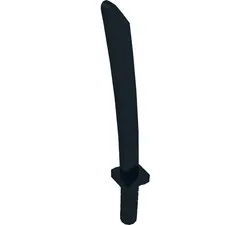 LEGO® Part 21459 - Weapon Sword, Shamshir/Katana (Square Guard)