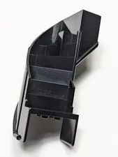LEGO Black Stairs 2046 Castle Replacement Part 6x6x9 1/3 Curved Enclosed Used