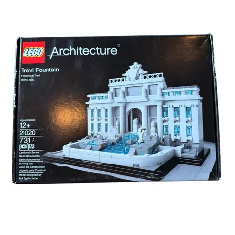 LEGO Architecture 21020 Trevi Fountain Rome Italy Retired New Factory Sealed 731