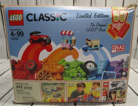 LEGO Classic Set 10715 Limited Edition 60th Anniversary NEW Sealed - Dented Box