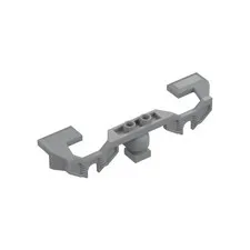 LEGO Light Bluish Gray Train Motor 9V Decorative Side with Closed Hub inv.632