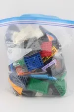 Lot of genuine bulk LEGO miscellaneous larger parts and pieces 1 pound 5 oz