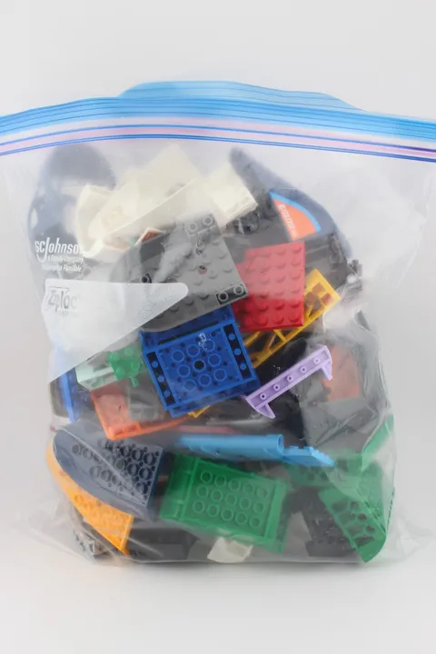Lot of genuine bulk LEGO miscellaneous larger parts and pieces 1 pound 5 oz
