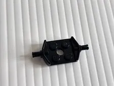 LEGO Piece 615726 Black 2x2 Wide Wheel Holder