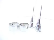 Chrome LEGO parts for Star Wars UCS Naboo Starfighter 10026
