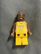 LEGO Kobe Bryant Minifigure NBA Basketball La Lakers #8 Spring Good Condition