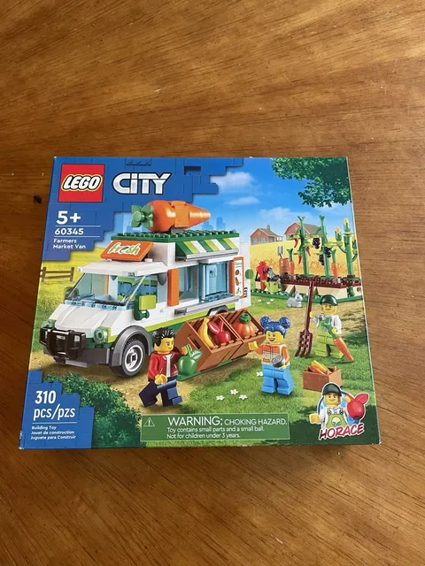 LEGO CITY: Farmers Market Van (60345) Brand New Sealed!