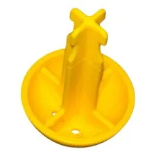 Duplo Yellow Canon Ball with 4 Holes in Top (54043)