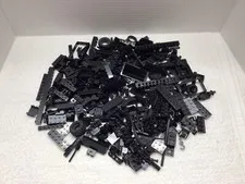 Lego Black Bricks and Pieces Lot