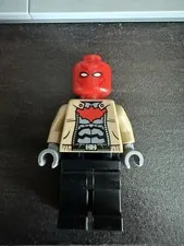 LEGO Red Hood Minifigure 76055 DC Batman II - Sewer Smash GREAT CONDITION