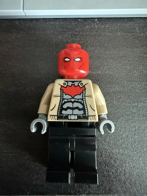 LEGO Red Hood Minifigure 76055 DC Batman II - Sewer Smash GREAT CONDITION