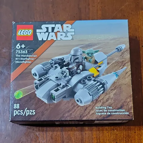 LEGO Star Wars 75363 Mandalorian N-1 Starfighter Microfighter 88pcs 100%/ Used