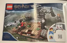 LEGO Harry Potter The Rise of Voldemort 75965 Instruction Manual Booklet