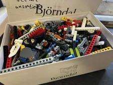 Large Lego Technic Bundle Unsorted | Gears, Lift Arms, Tyres & Motor