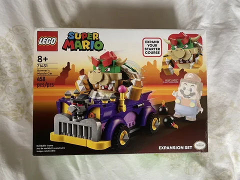 LEGO Super Mario 71431 Bowser’s Muscle Car NIB see pics for box condition