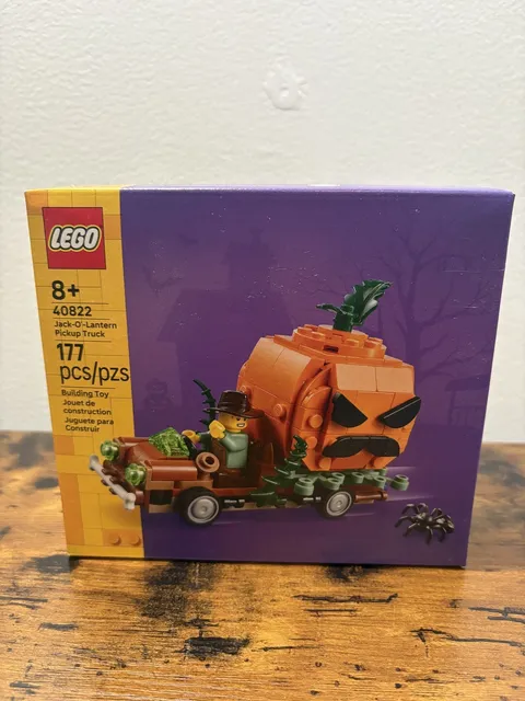 Lego 40822 Jack-O'-Lantern Pickup Truck (Halloween) - New! Sealed!