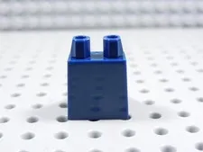 LEGO Dark Blue Plain Blank Skirt Dress Minifig BL