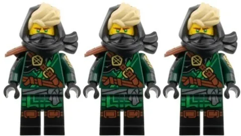 Lego 3 New Mysterious Ronin Series 29 Minifigures Only No Stand and Accessories