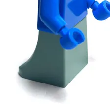 Lego - Minifigure Legs - Skirt / Dress, Sand Green